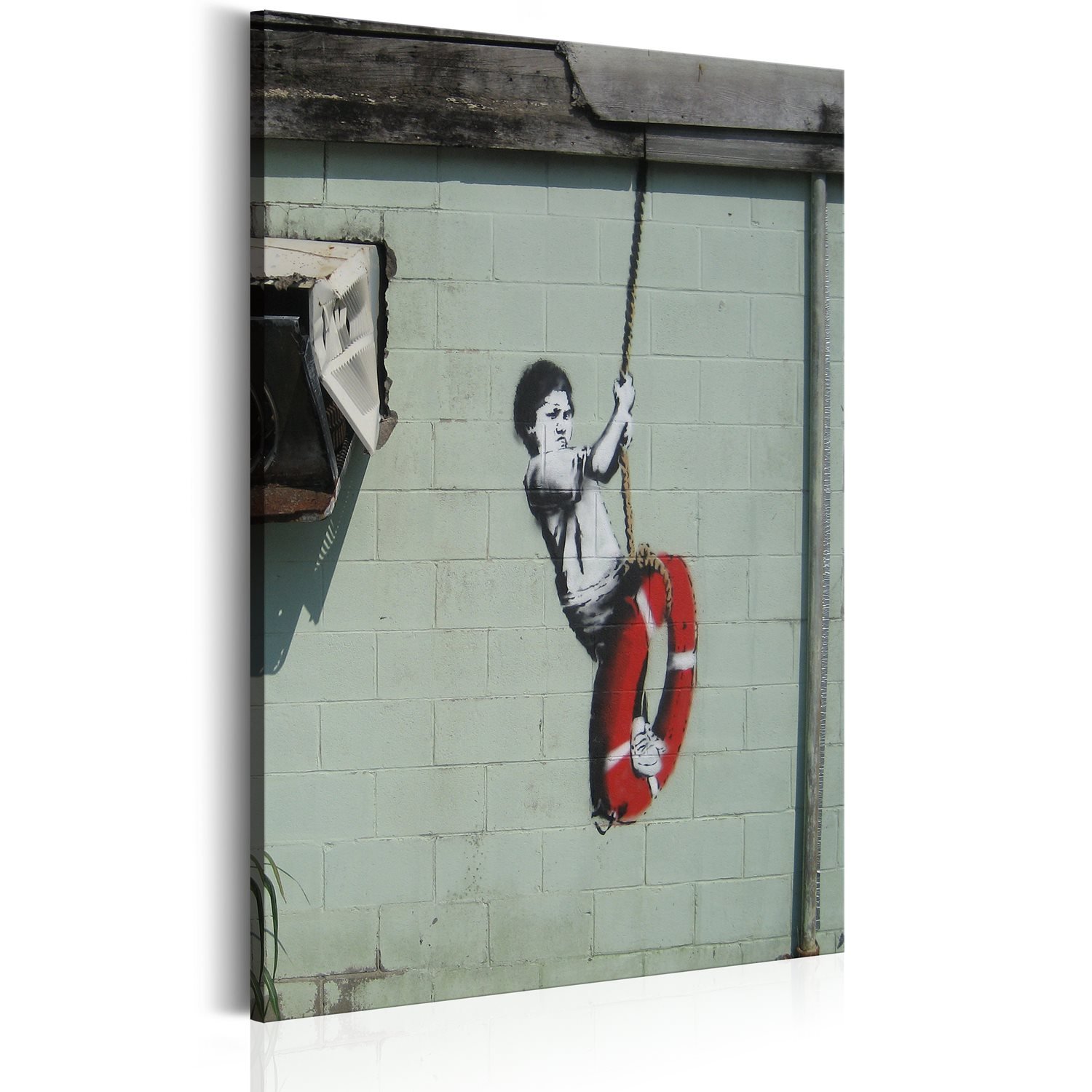PoliHome Πίνακας - Swinger, New Orleans - Banksy 60x90