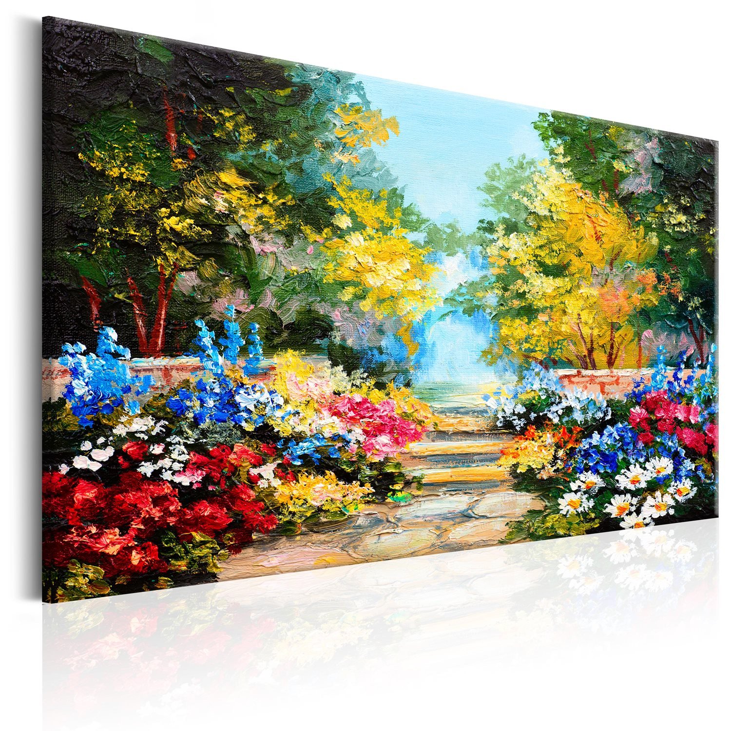 PoliHome Πίνακας - The Flowers Alley 60x40