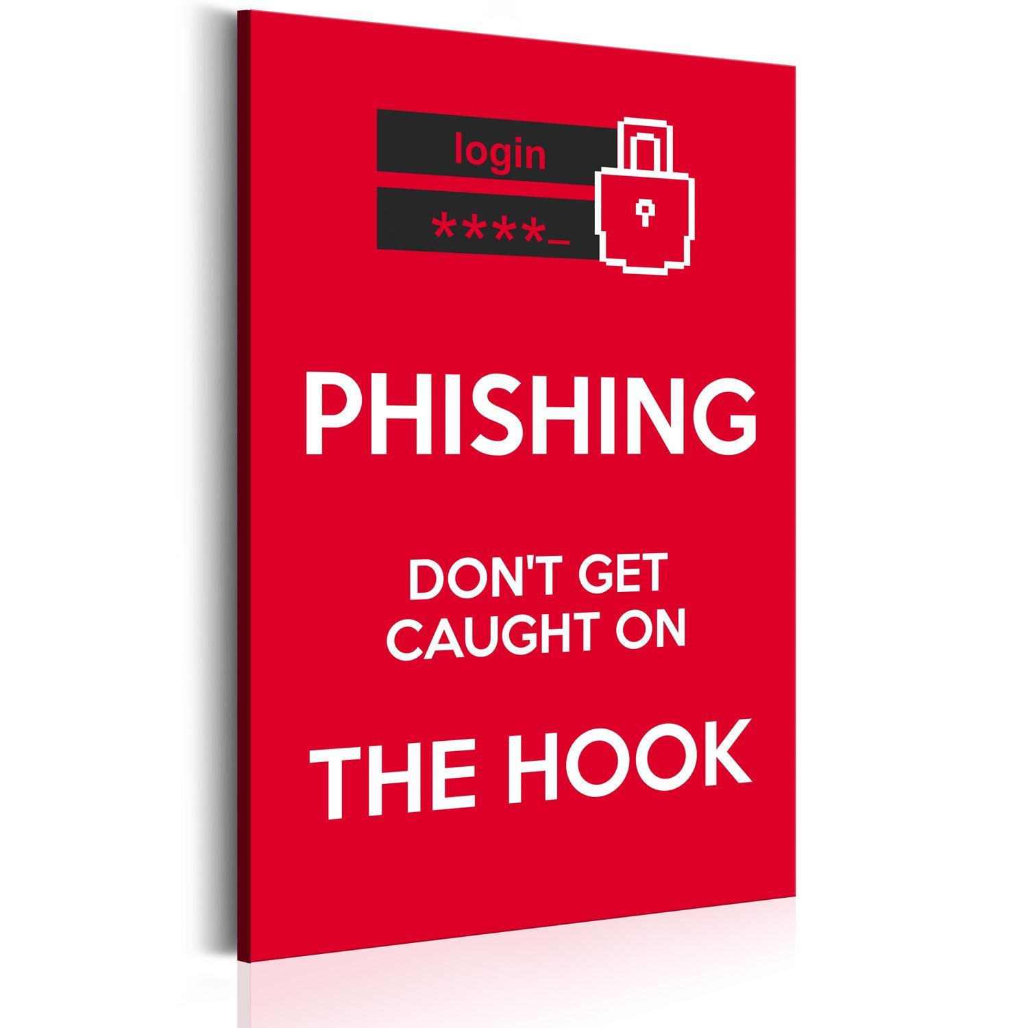 Πίνακας – Phishing: Don’t Get Caught on the Hook 40×60