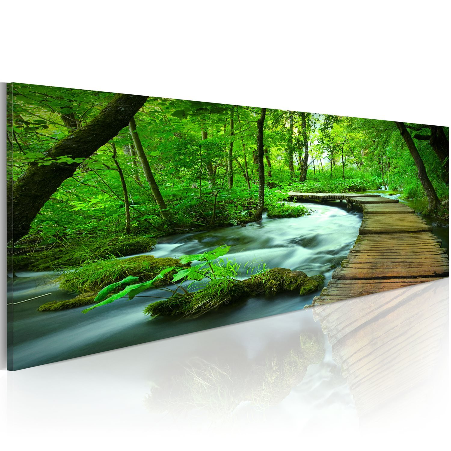 PoliHome Πίνακας - Forest broadwalk 135x45