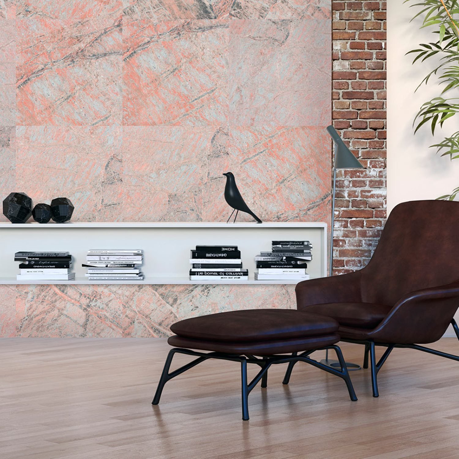 Φωτοταπετσαρία – Pink Marble 50×1000