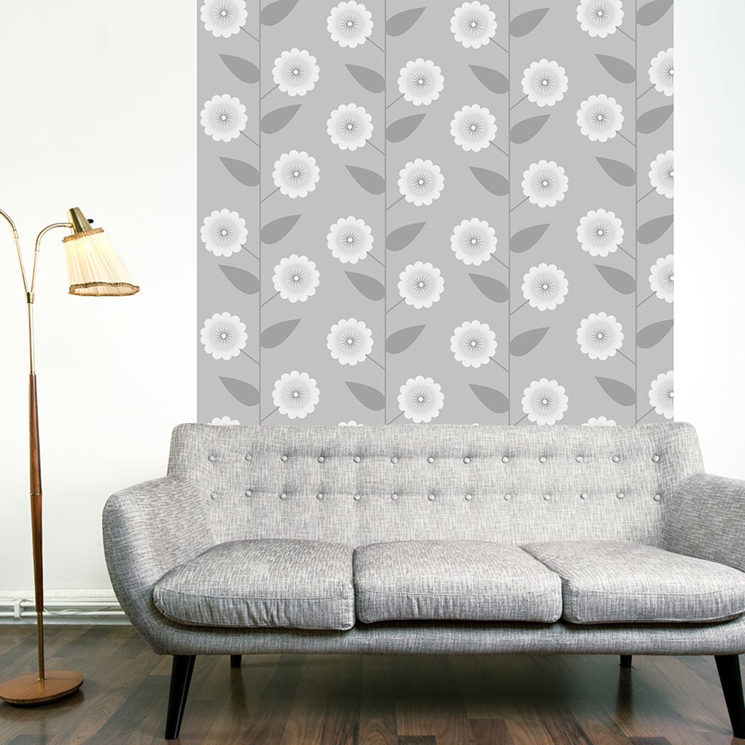 Φωτοταπετσαρία – Floral Pattern 50×1000