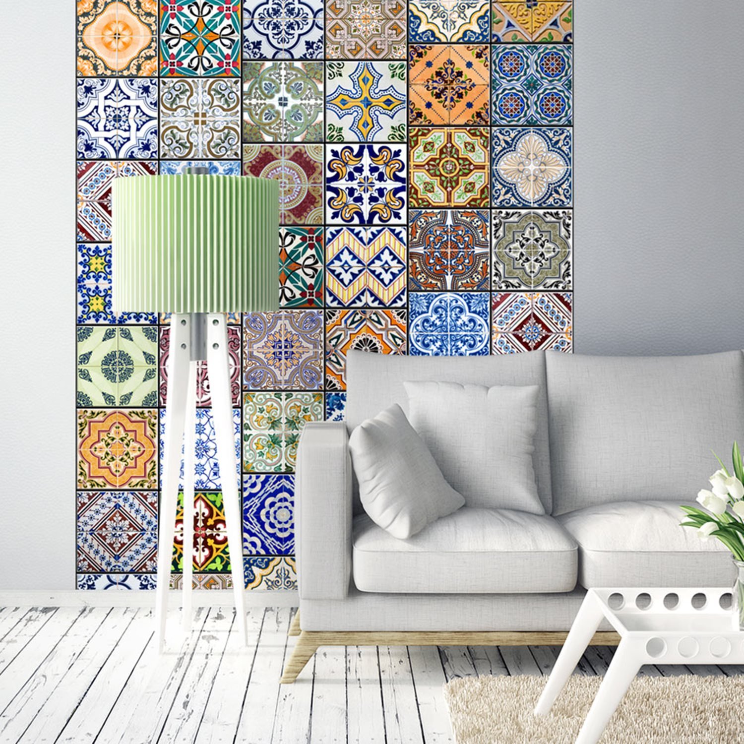 Φωτοταπετσαρία – Colorful Mosaic 50×1000
