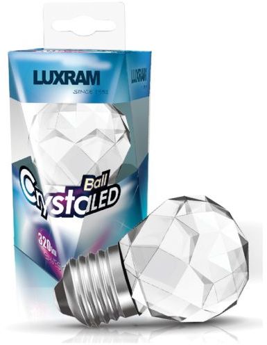 Λαμπτήρας LED Crystal E27 Sphere 3W 3000K