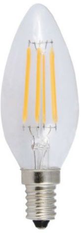 Λαμπτήρας LED Filament E14 Candle 6W 6500K