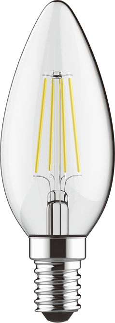 Λαμπτήρας LED Filament E14 Candle 5W 2700K Dimmable Step