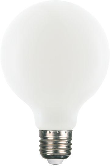 Λαμπτήρας LED Filament E27 G95 8W 2700K Dimmable Frosty