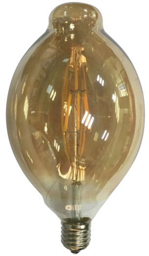 Λαμπτήρας LED Filament E27 Plovi 6W 2700K Dimmable Amber