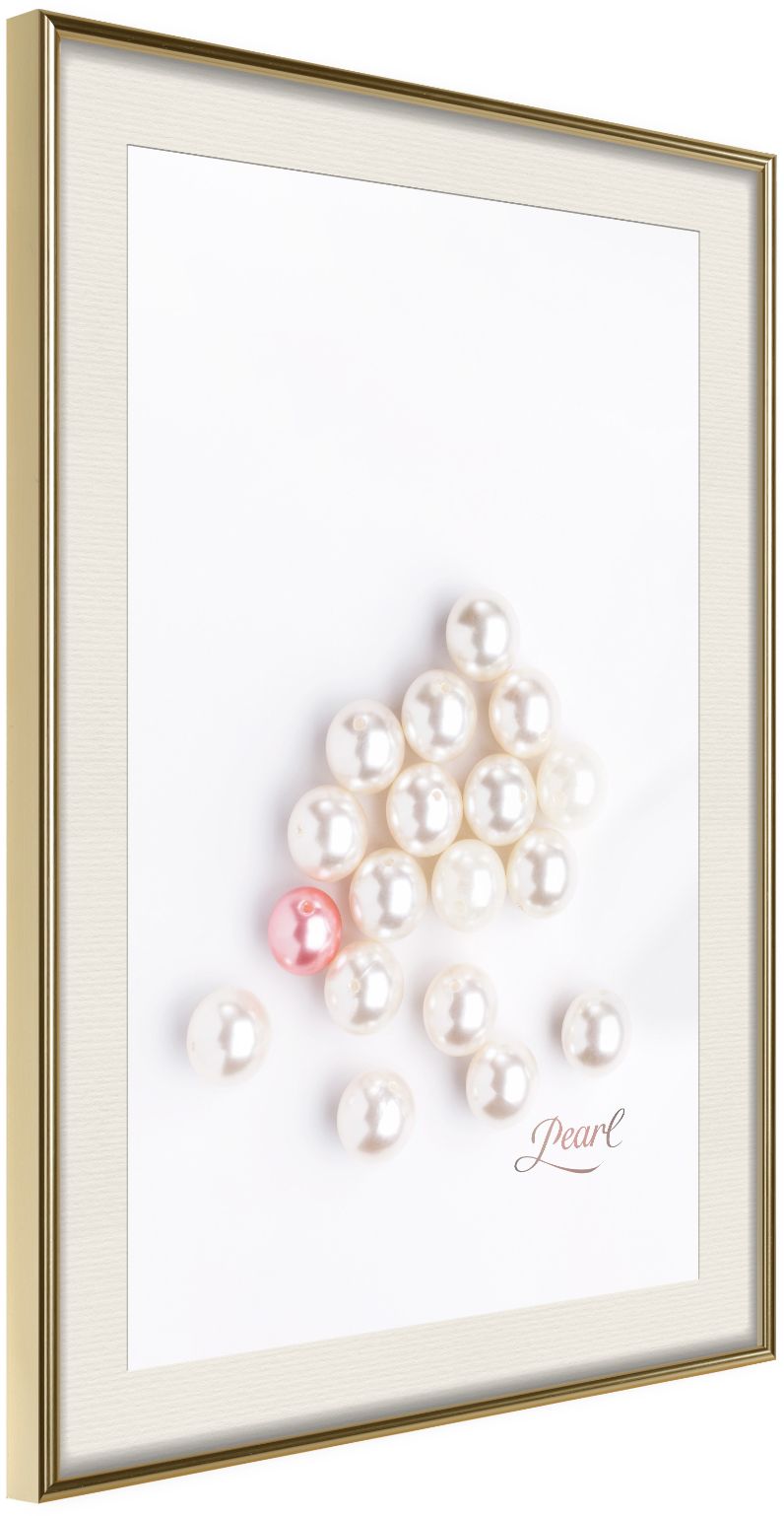 PoliHome Αφίσα - One of a Kind - 40x60 - Χρυσό - Με πασπαρτού