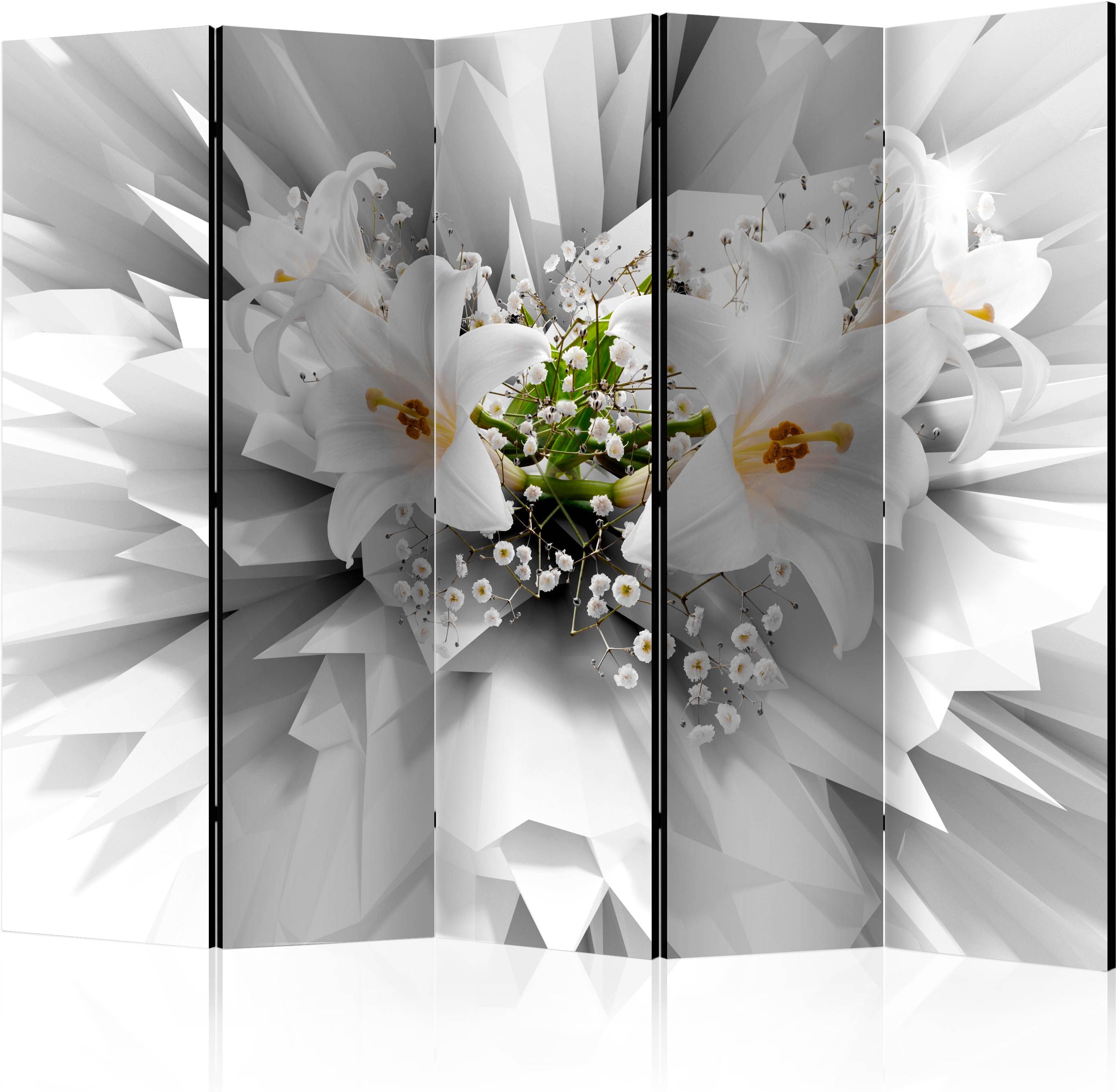 Διαχωριστικό με 5 τμήματα – Floral Explosion II [Room Dividers]
