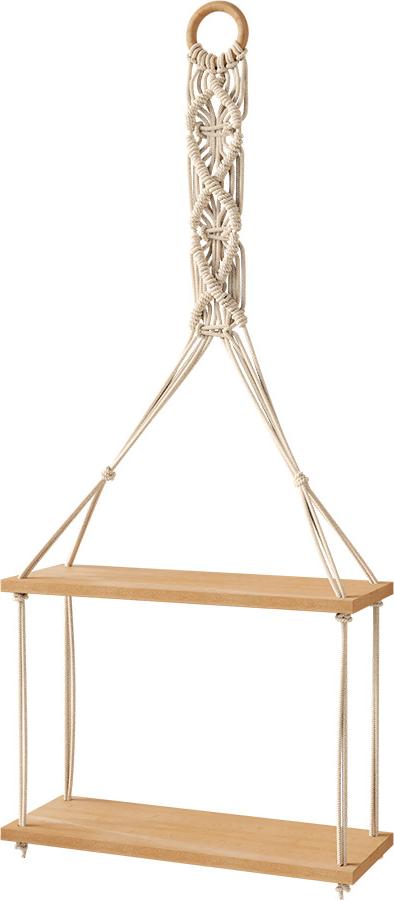 Διπλό ράφι Boho