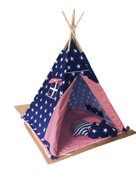 Παιδική σκηνή Baby Adventure Teepee Gray Star