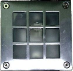 Απλίκα Morde Square Mesh