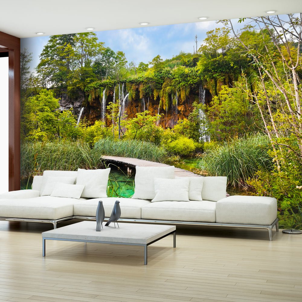 Φωτοταπετσαρία – Green oasis 200×140