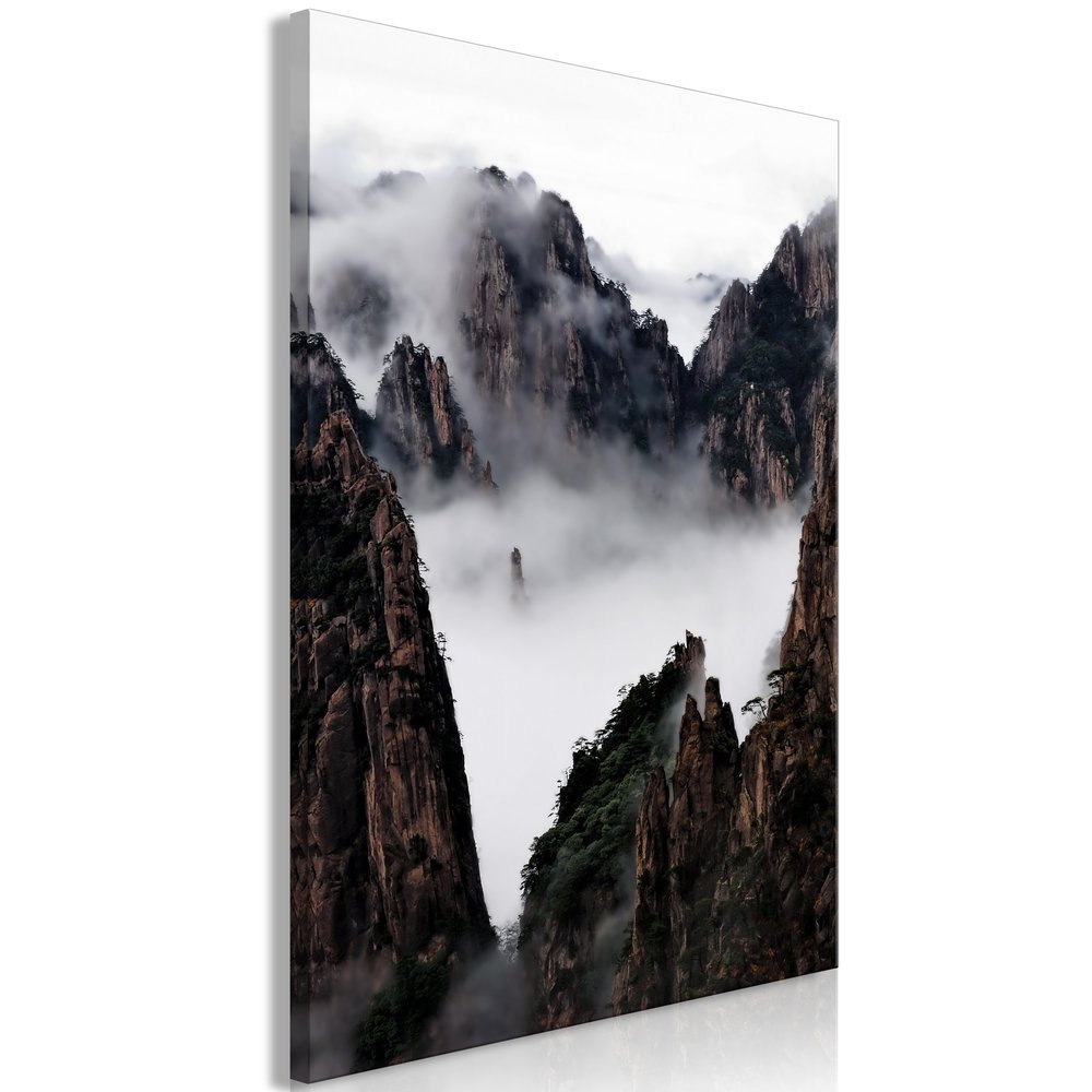 PoliHome Πίνακας - Fog Over Huang Shan (1 Part) Vertical - 40x60