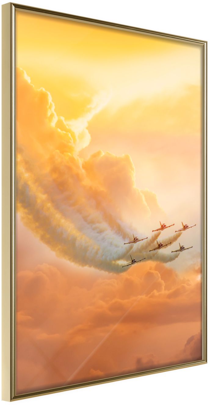 Αφίσα - Flight Formation - 20x30 - Χρυσό - Χωρίς πασπαρτού 161748679