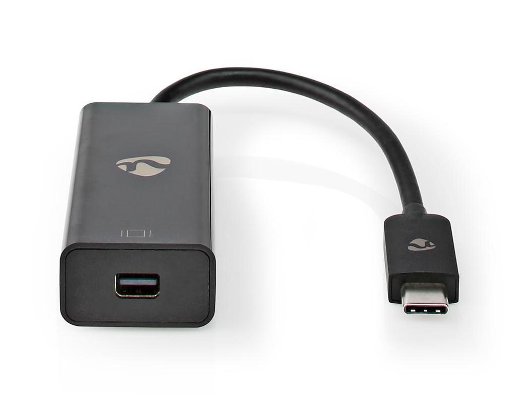 Μετατροπέας USB 3.1 Type C σε Mini DisplayPort Nedis CCGP64452BK02