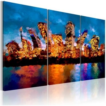 Table - Mad city - triptych