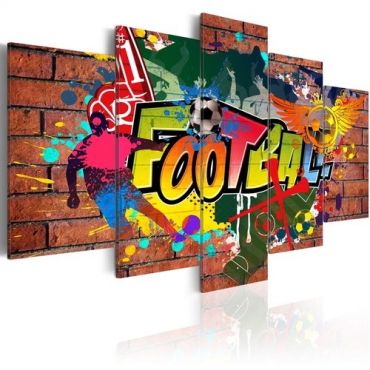 Table - soccer (graffiti)
