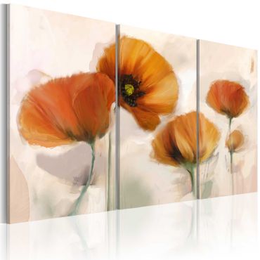 Πίνακας - Artistic poppies - triptych