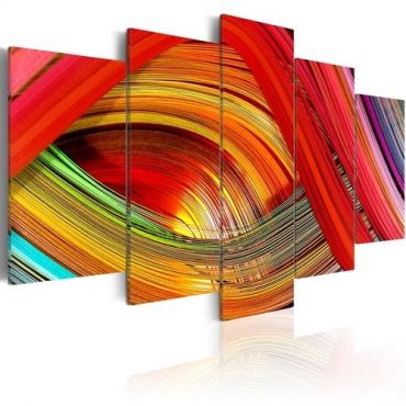 Πίνακας - Colorful strips abstraction