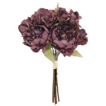 Διακοσμητικά λουλούδια Peony σε μπουκέτο
