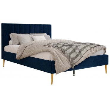 Upholstered bed Flavia