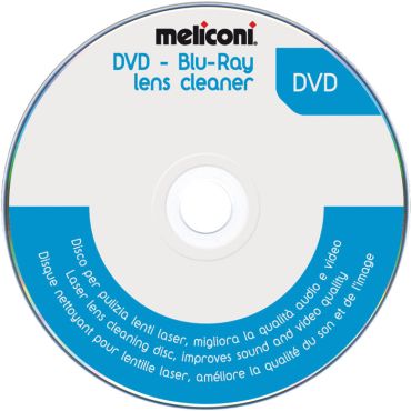DVD καθαρισμού κεφαλής Meliconi Lens Cleaner