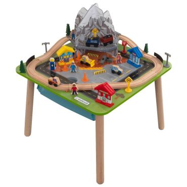 Αυτοκινητόδρομος Kidkraft Rocky Mountain Train Set & Table