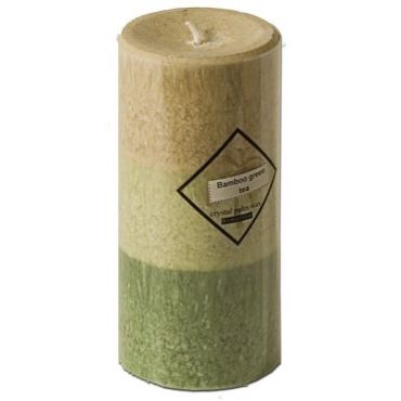 Αρωματικό κερί κορμός "Bamboo Green Tea" 15cm