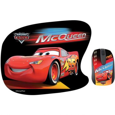 Σετ mini οπτικό ποντίκι και mousepad Cars Disney TP1001