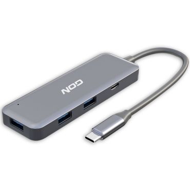 USB Hub 3x3.0 & 1x3.1 type-C θύρων NOD Hybrid metal 3-1.C