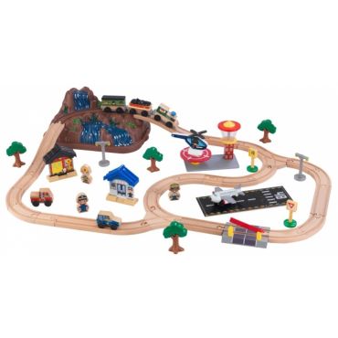 Train Set Bucket Top Mountain