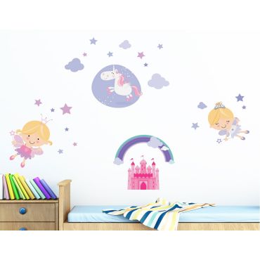 Decorative Wall Stickers Happy Fairies L