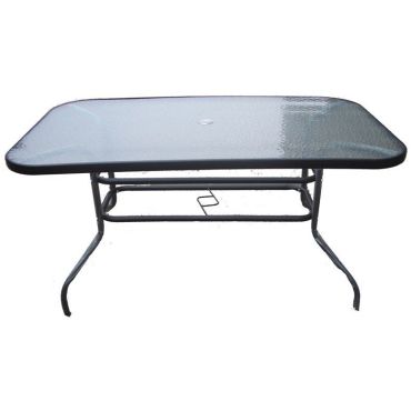 Garden table 120 with glass