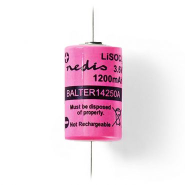 Μπαταρίες λιθίου Nedis BALTER14250A 1/2 AA 3.6V