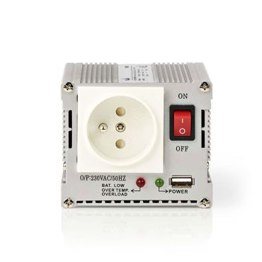 Inverter τάσης Nedis PIMS30012E 300W/12V DC σε 23V AC pin