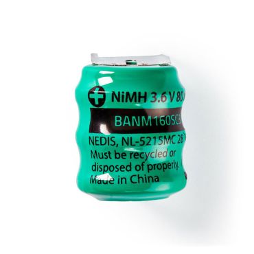Επαναφορτιζόμενες μπαταρίες Nedis BANM160SC3 80mAh Ni-MH Μονό/Διπλό PIN 3.6V