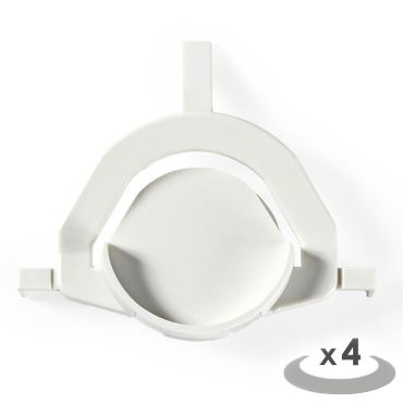 Αντικραδασμικά πέλματα στεγνωτηρίου Nedis WAFE110WH4B