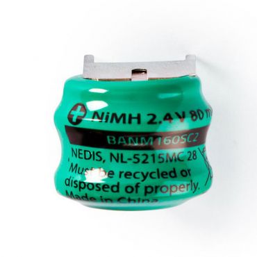 Επαναφορτιζόμενες μπαταρίες Nedis BANM160SC2 80mAh Ni-MH Μονό/Διπλό PIN 2.4V