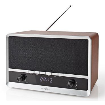 Επιτραπέζιο ηχείο Bluetooth με ψηφιακό ραδιόφωνο NEDIS RDFM5200BN