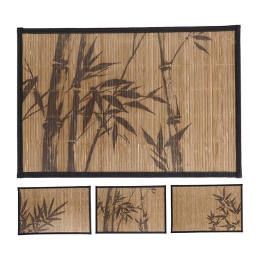 Bamboo placemats Tropical