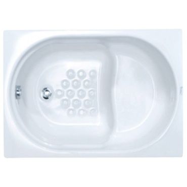 Bathtub Sanitec Gloria 120 με Seat