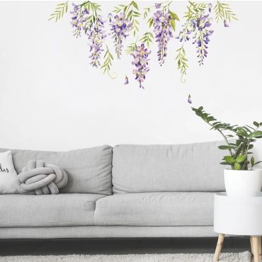 Decorative wall stickers Wisteria L