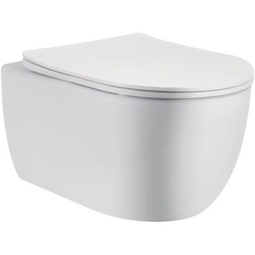 Hanging basin ΜΑΥΑ Rimless with cover Slim 9600SC