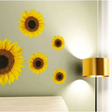 Decorative wall stickers Sunflower M