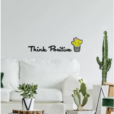 Decorative foam wall stickers 3D Think Positive S