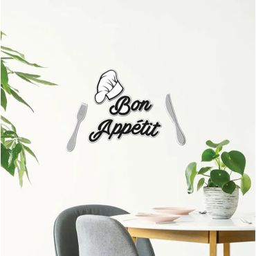 Decorative foam wall stickers 3D Bon Appetite S