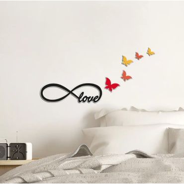 Decorative foam wall stickers 3D Infinity S