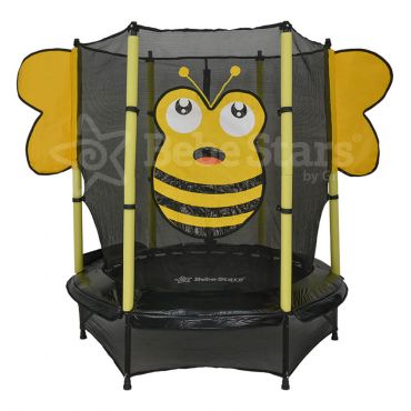 Τραμπολίνο με δίχτυ 140cm Bee Bebe Stars